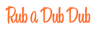 Rendering "Rub a Dub Dub" using Bean Sprout