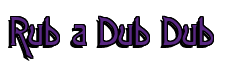 Rendering "Rub a Dub Dub" using Agatha