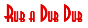 Rendering "Rub a Dub Dub" using Asia