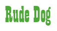 Rendering "Rude Dog" using Bill Board
