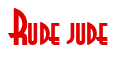 Rendering "Rude jude" using Asia