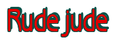 Rendering "Rude jude" using Beagle