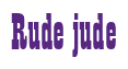 Rendering "Rude jude" using Bill Board