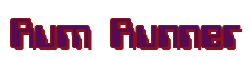 Rendering "Rum Runner" using Computer Font