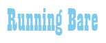 Rendering "Running Bare" using Bill Board