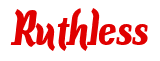 Rendering "Ruthless" using Color Bar