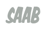 Rendering "SAAB" using Big Nib