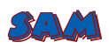 Rendering "SAM" using Comic Strip