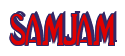 Rendering "SAMJAM" using Deco