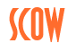 Rendering "SCOW" using Asia