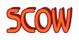 Rendering "SCOW" using Beagle