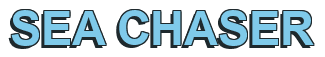 Rendering "SEA CHASER" using Arial Bold