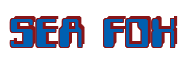 Rendering "SEA FOX" using Computer Font