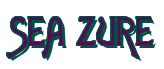Rendering "SEA ZURE" using Agatha