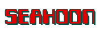 Rendering "SEAHOON" using Computer Font