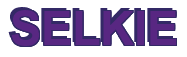 Rendering "SELKIE" using Arial Bold
