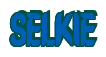 Rendering "SELKIE" using Callimarker