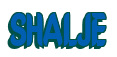 Rendering "SHALJE" using Callimarker