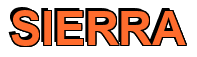 Rendering "SIERRA" using Arial Bold