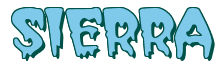 Rendering "SIERRA" using Creeper