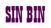 Rendering "SIN BIN" using Bill Board