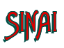 Rendering "SINAI" using Agatha