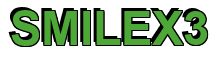 Rendering "SMILEX3" using Arial Bold
