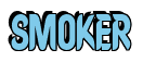 Rendering "SMOKER" using Callimarker
