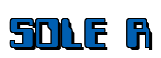 Rendering "SOLE R" using Computer Font