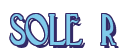 Rendering "SOLE R" using Deco