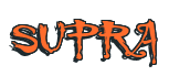 Rendering "SUPRA" using Buffied