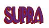 Rendering "SUPRA" using Deco