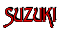 Rendering "SUZUKI" using Agatha