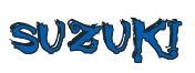 Rendering "SUZUKI" using Buffied
