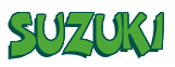Rendering "SUZUKI" using Crane