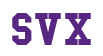 Rendering "SVX" using College