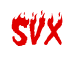 Rendering "SVX" using Charred BBQ