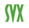 Rendering "SVX" using Asia