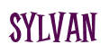 Rendering "SYLVAN" using Cooper Latin