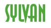 Rendering "SYLVAN" using Asia