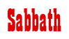 Rendering "Sabbath" using Bill Board