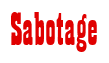 Rendering "Sabotage" using Bill Board