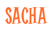 Rendering "Sacha" using Cooper Latin