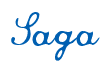 Rendering "Saga" using Commercial Script