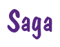 Rendering "Saga" using Dom Casual