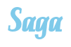Rendering "Saga" using Color Bar