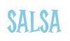 Rendering "Salsa" using Cooper Latin