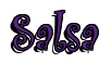 Rendering "Salsa" using Curlz