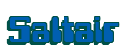 Rendering "Saltair" using Computer Font