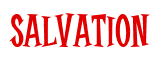 Rendering "Salvation" using Cooper Latin